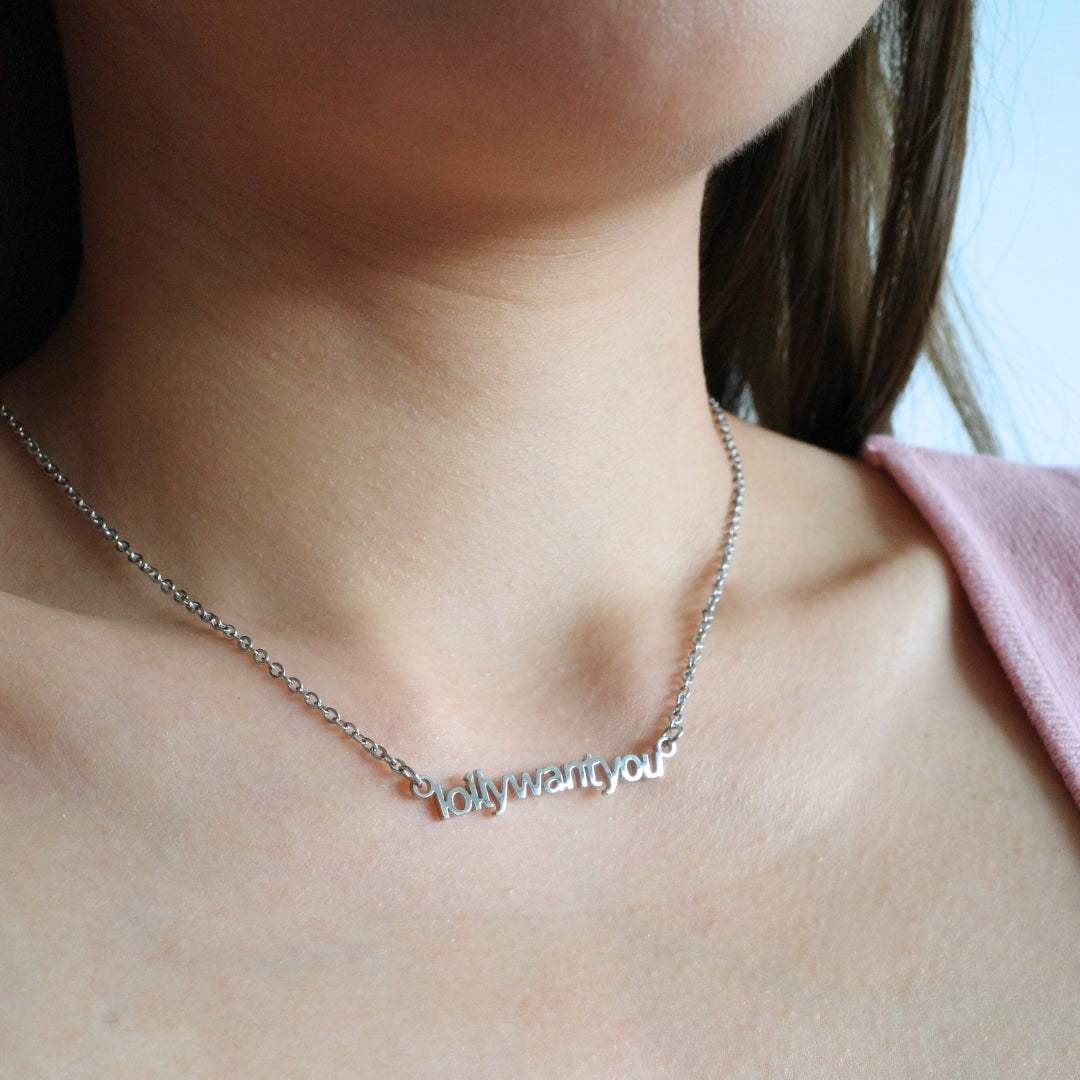 I Oily Want You Necklace