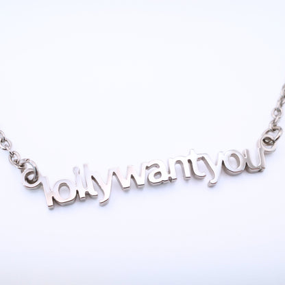 I Oily Want You Necklace