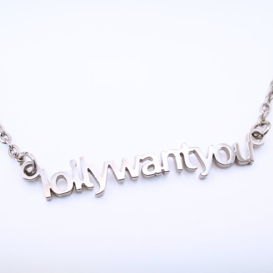 I Oily Want You Necklace